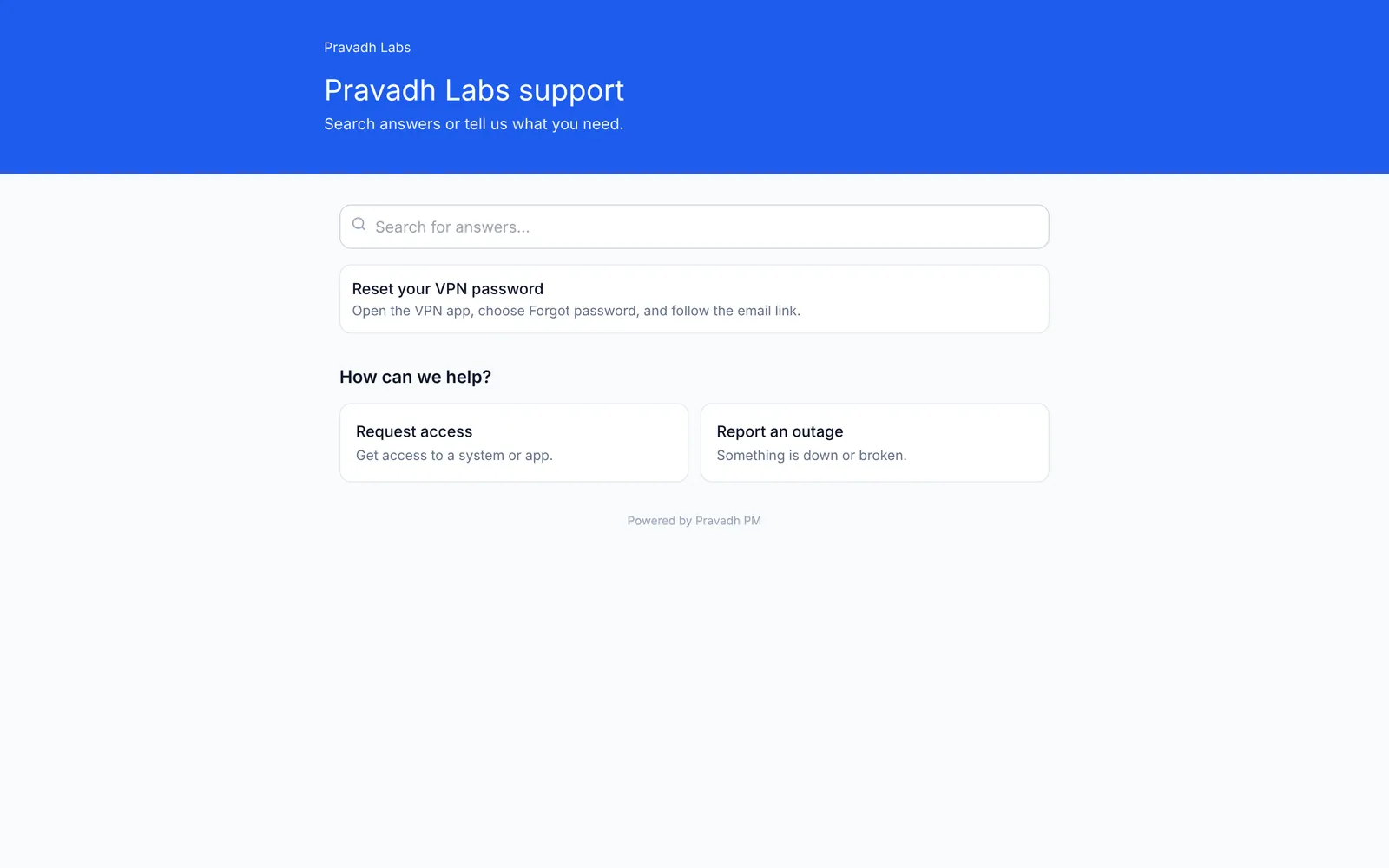 A help center your customers will actually use